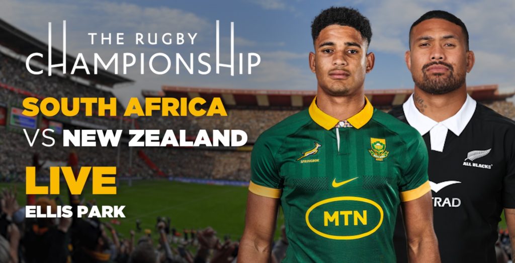 LIVE: Springboks vs All Blacks